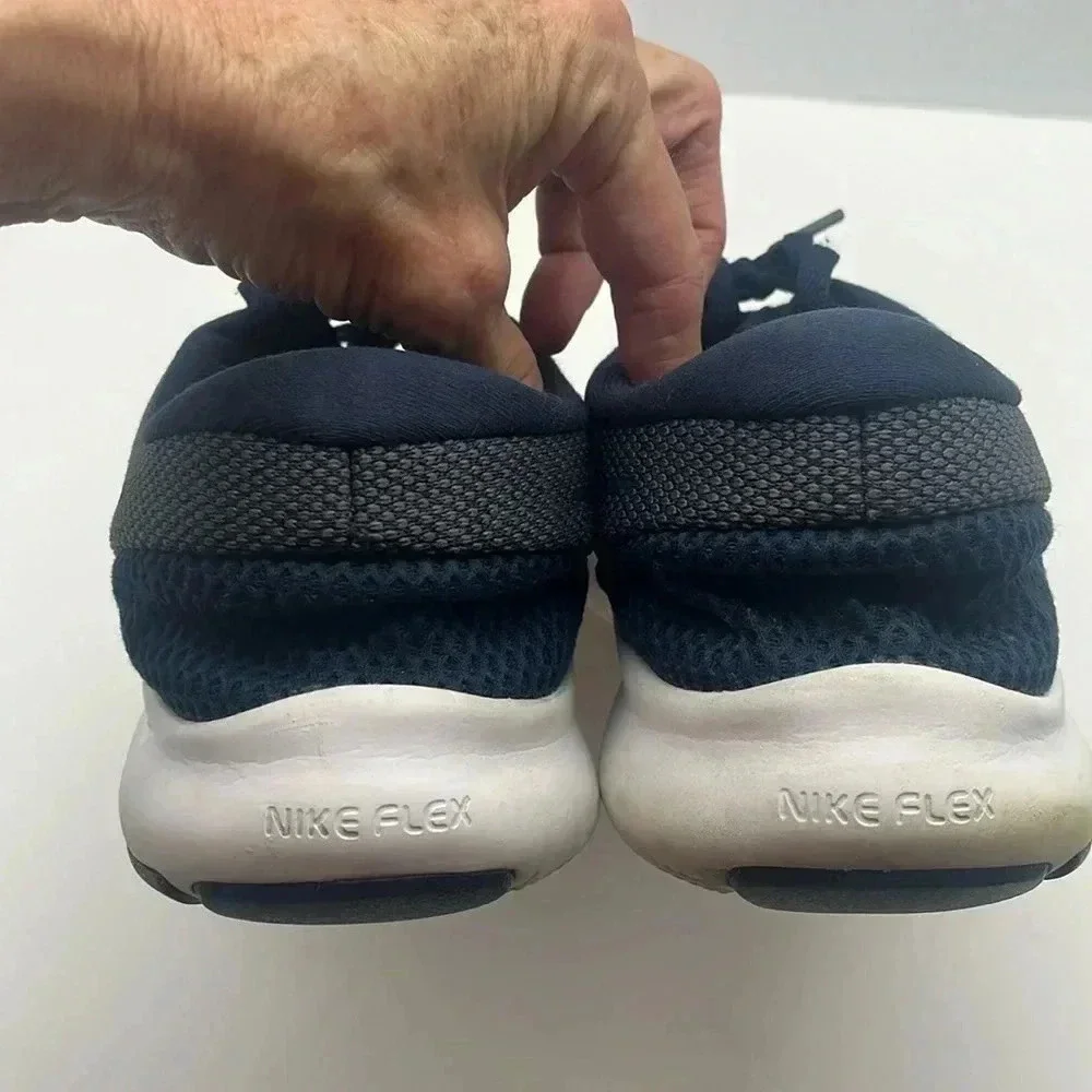 Nike Flex Experience RN 7 Sneakers Men’s 11 Blue Tie Athletic Xm‎ Comfort Sports